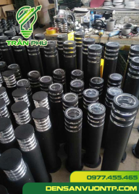 đèn trụ cột sân vườn comet tại xưởng sản xuất đèn Trần Phú