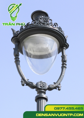 đầu đèn trụ cột chiếu sáng nữ hàng Queen