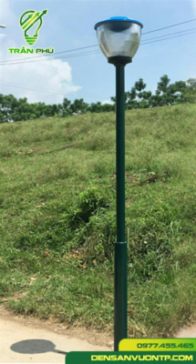 đèn trụ cột chiếu sáng ngoài trời bóng tulip