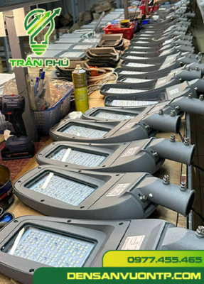 đèn đường lá cong Trần Phú