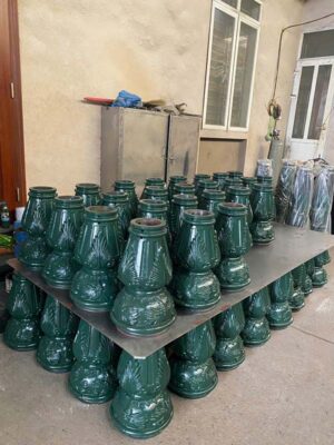 ảnh xưởng sản xuất trụ cột đèn sân vườn