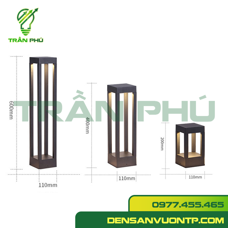 TS02 a Đèn sân vườn trụ TS02