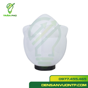 đèn trụ cột bóng sen nở