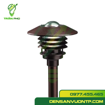 đèn trụ nấm sân vườn nấm bách tán