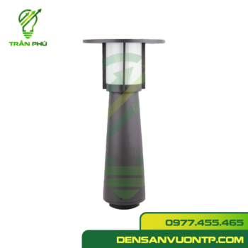 đèn trụ sân vườn nấm đầu bằng