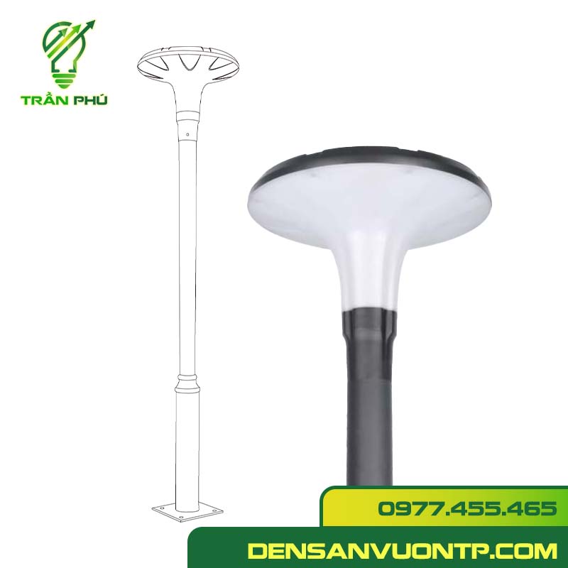 Đèn cột Năng lượng mặt trời 06