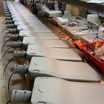 đèn đường DD14 mặt sau